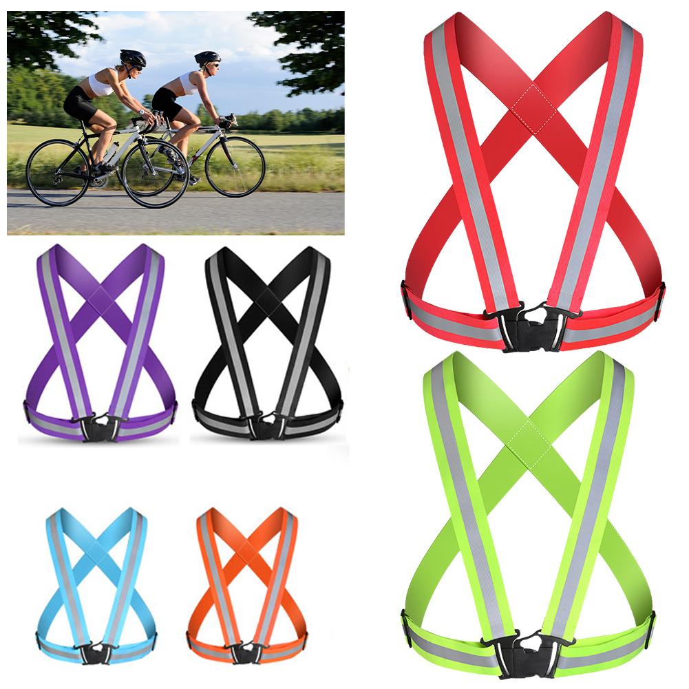 Running Gear Cool - Regulowane kamizelki odblaskowe do użytku na