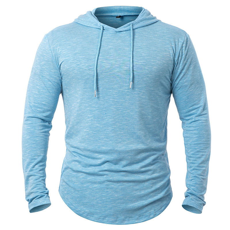 Running Gear Cool - Męskie lekkie sportowe bluzy z kapturem