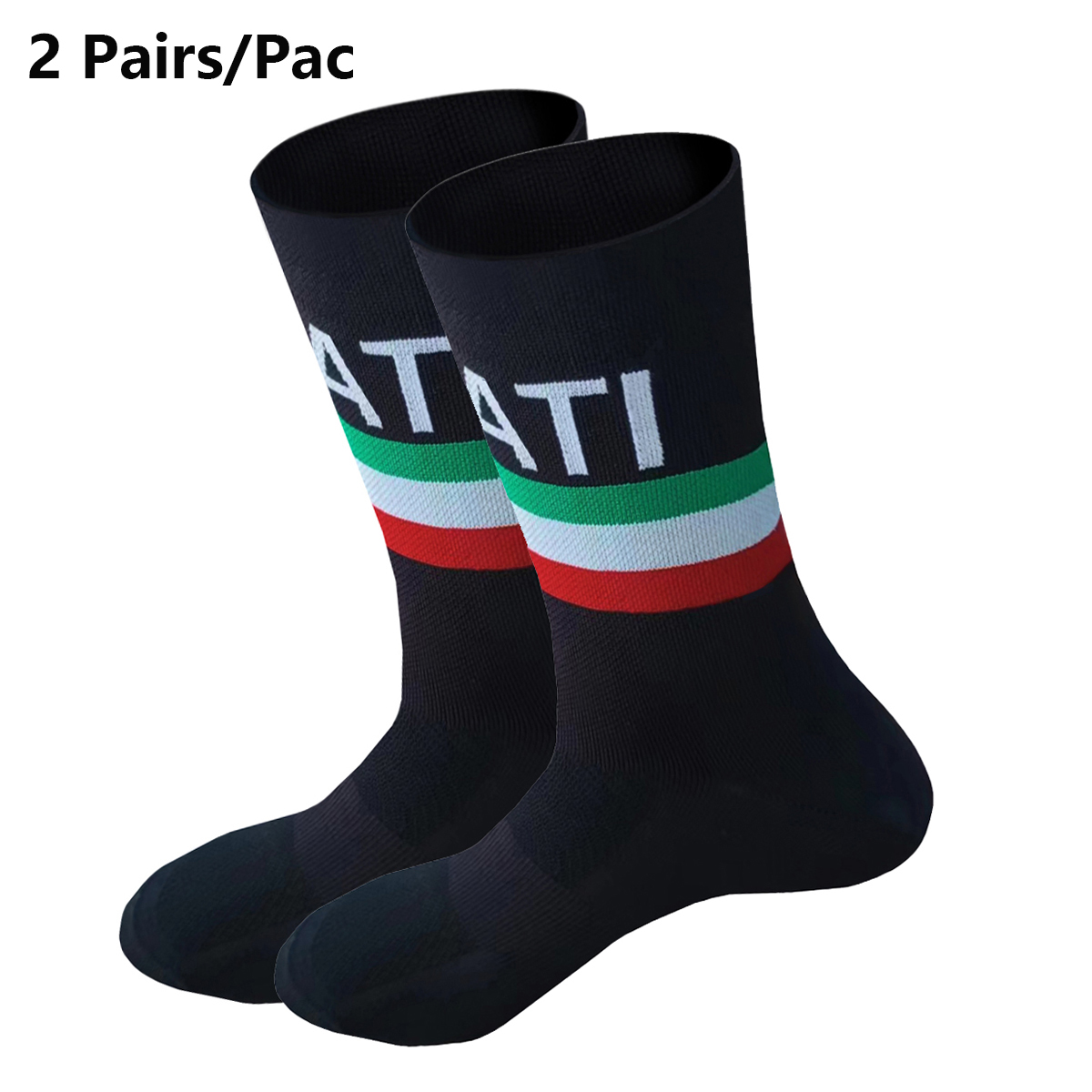 Anti Blister Sock - ITALIA skarpety rowerowe szybko suche czarne