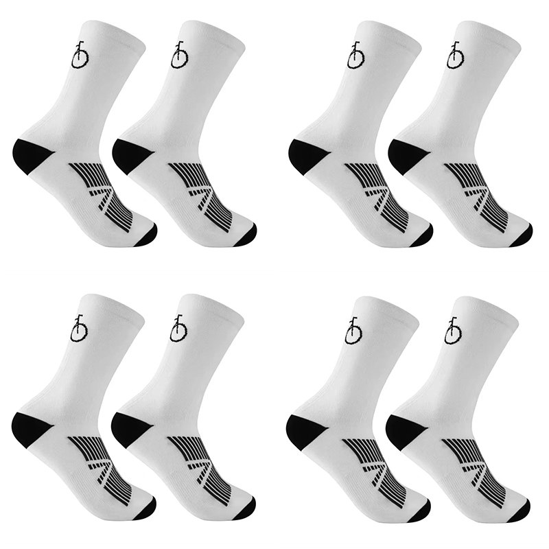 Anti Blister Sock - 1/4 Pary Średnich Skarpet Sportowych Szybkoschnących,
