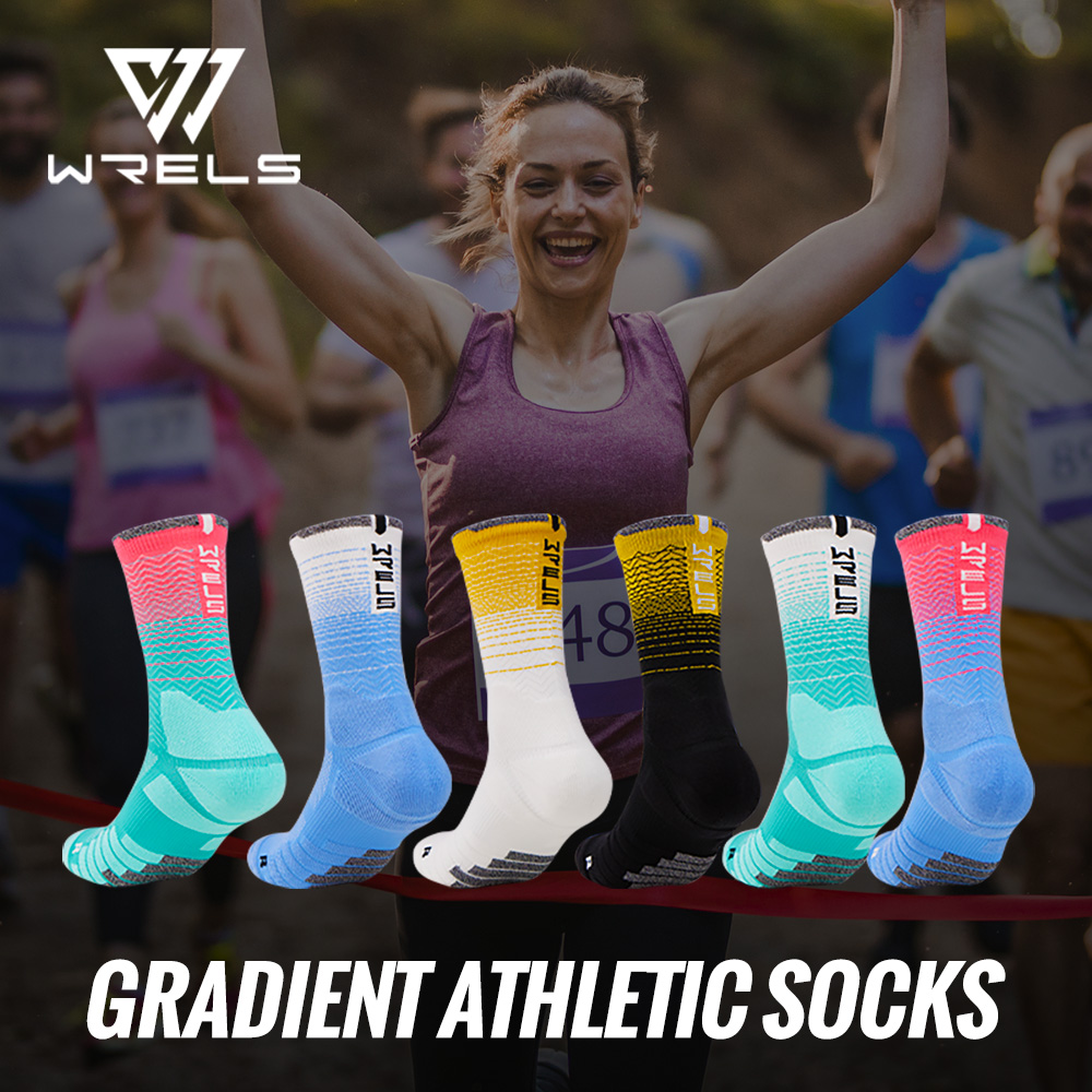 Anti Blister Sock - Skarpety sportowe WRELS 1/2/3 z amortyzacją,