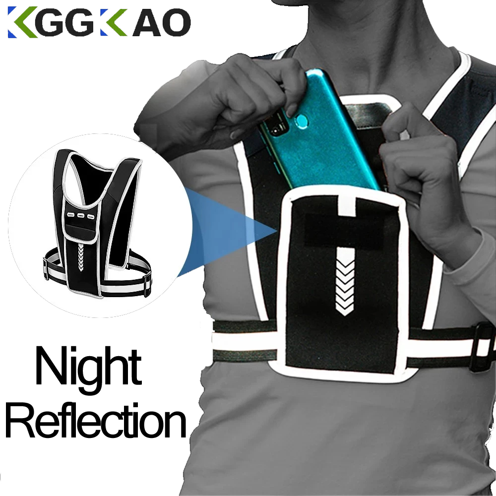 Running Gear Cool - Kamizelka do biegania uchwyt na telefon