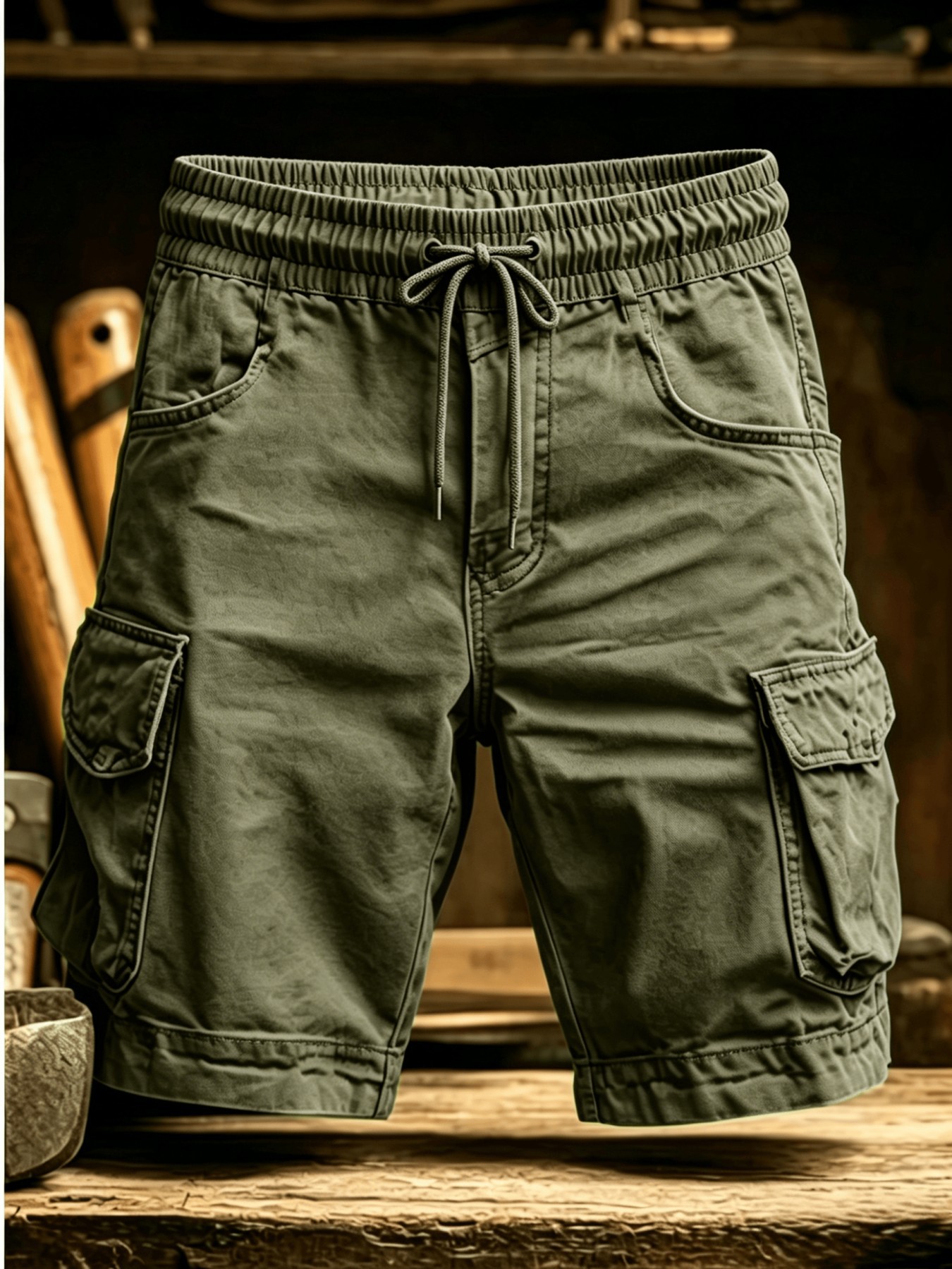 Męskie spodenki cargo do kolan – Running Gear For Men recenzja i cena