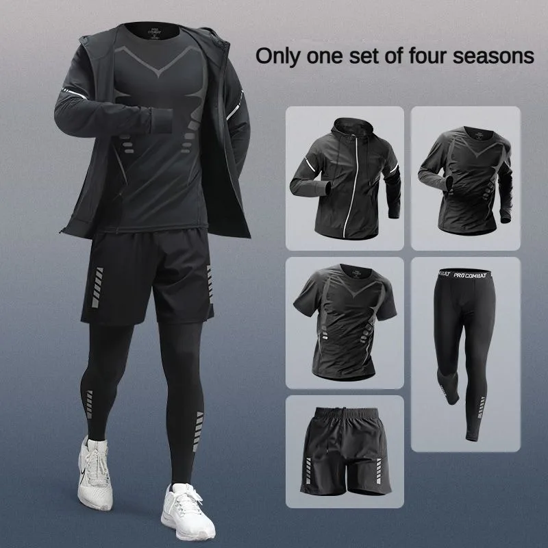 3-7 szt. Męskie szybkoschnące  – Running Jogging Gear recenzja i cena