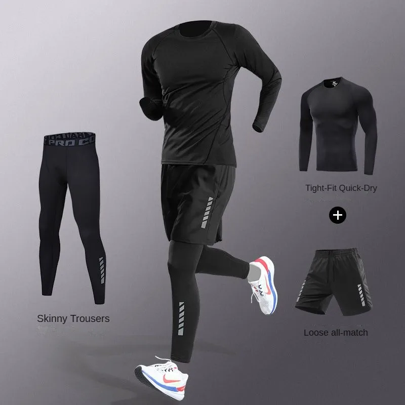 3-7 szt. Męskie szybkoschnące  – Running Jogging Gear recenzja i cena