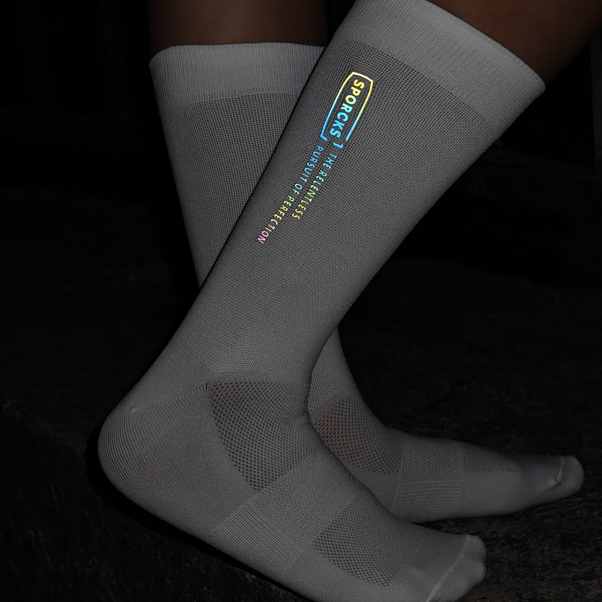 Kolorowe, odblaskowe skarpety  – Anti Blister Sock recenzja i cena