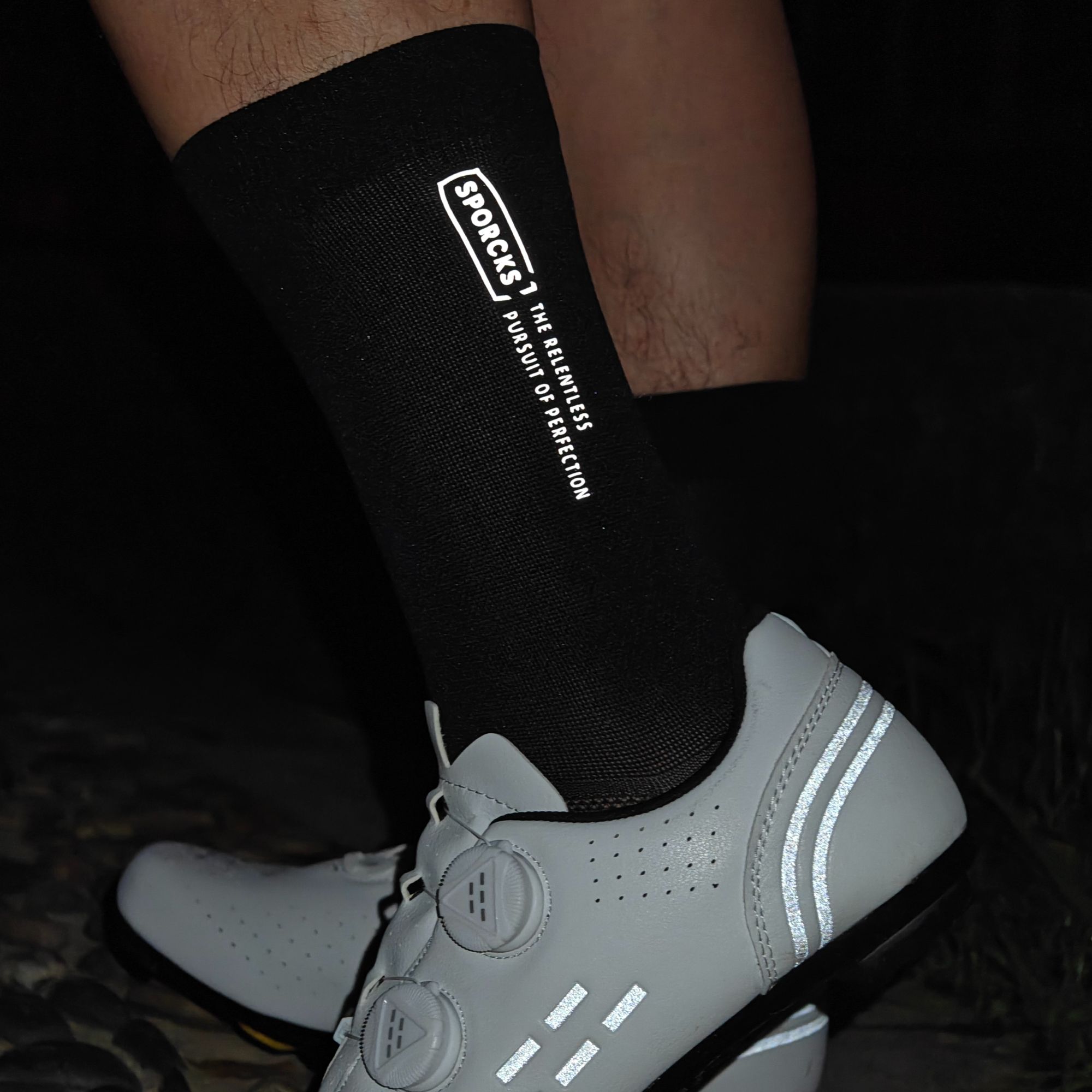 Kolorowe, odblaskowe skarpety  – Anti Blister Sock recenzja i cena