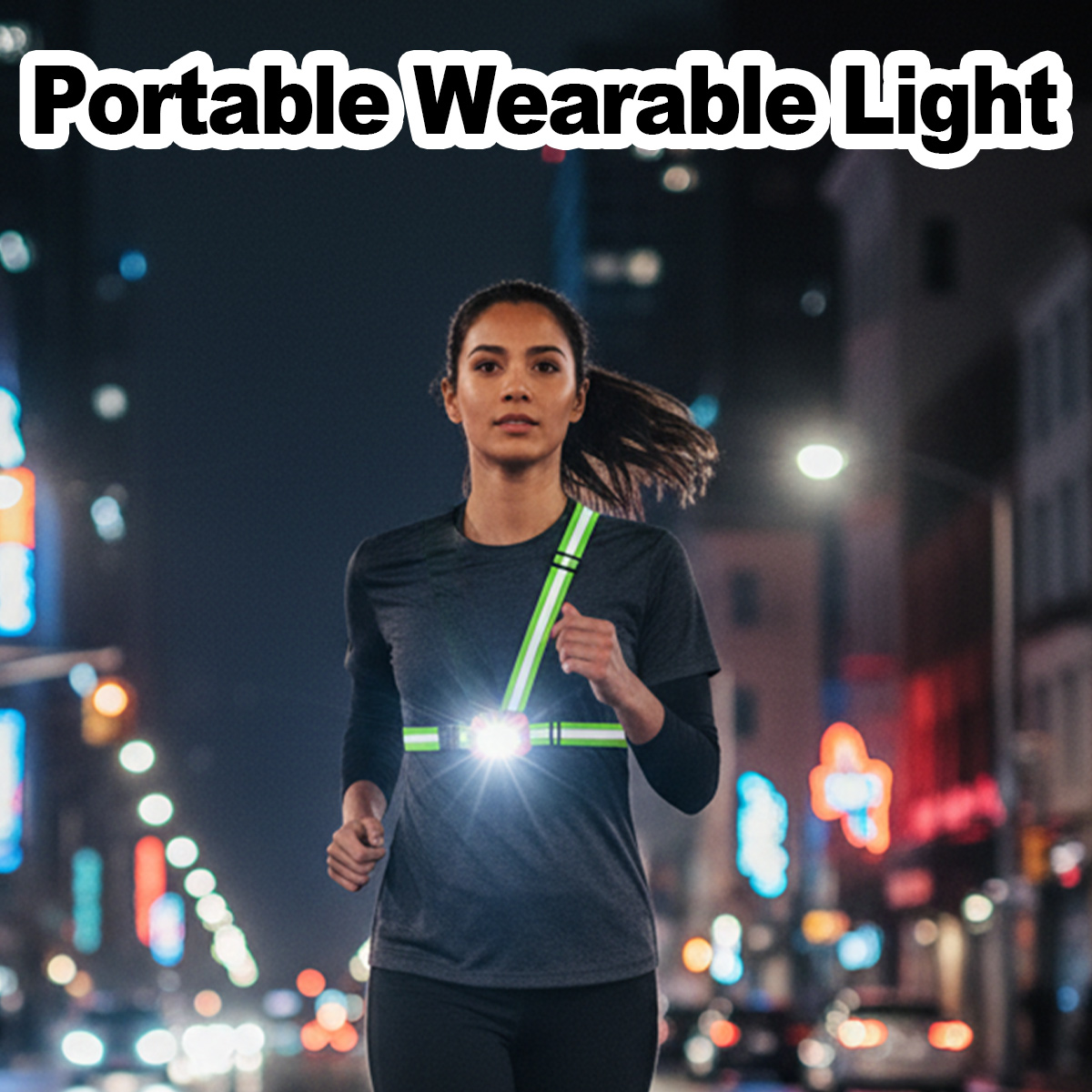 Światło do biegania, ładowane  – Running Jogging Gear recenzja i cena
