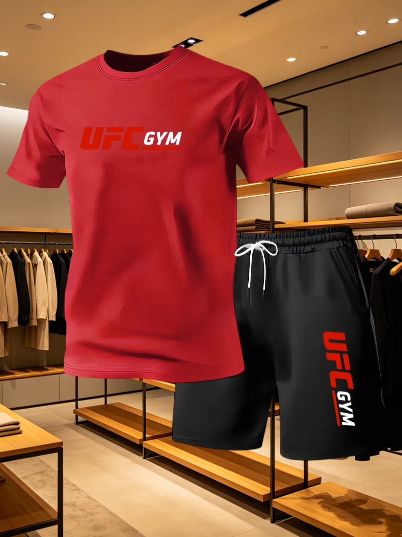 Męski zestaw: T-shirt i szorty – Running Gear For Men recenzja i cena