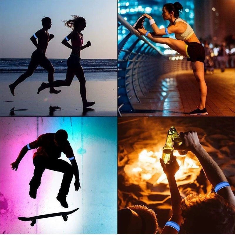 Świecąca opaska LED na ramię,  – Running Jogging Gear recenzja i cena