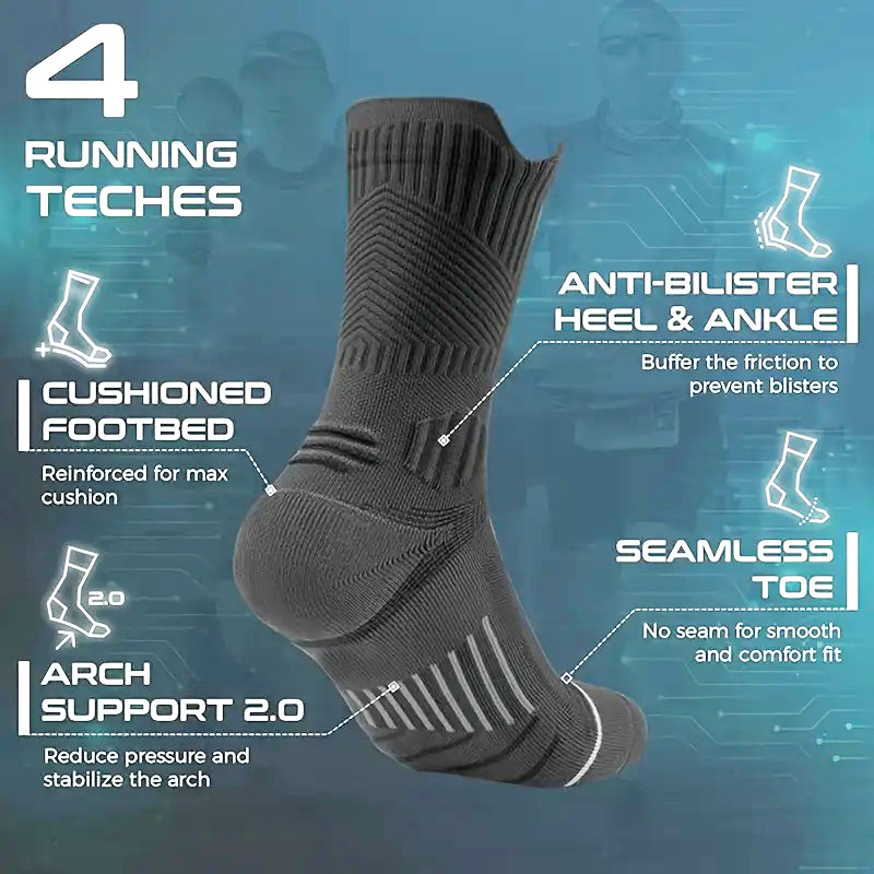1/5 Para Męskich Skarpet Sport – Anti Blister Sock recenzja i cena