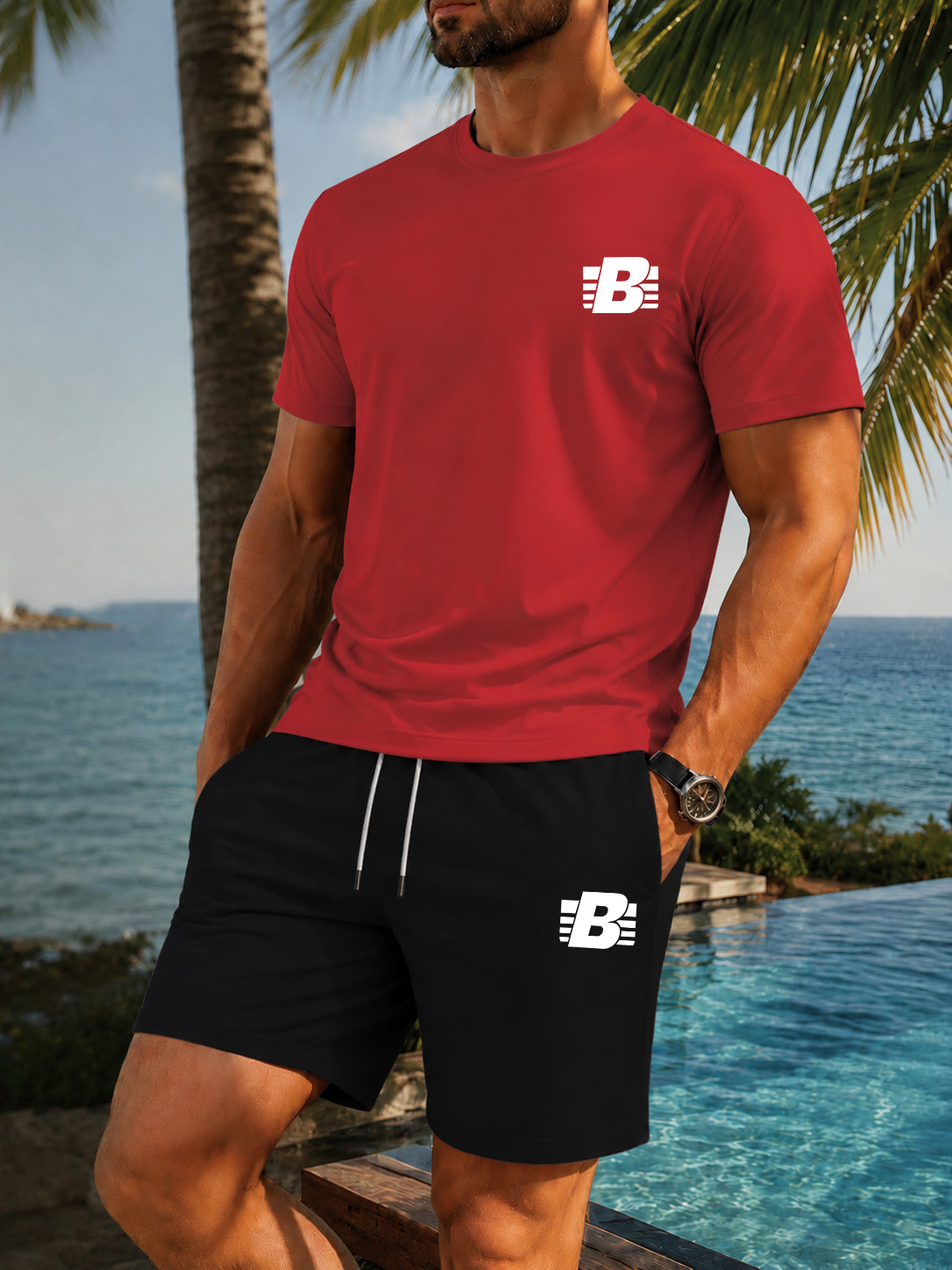 Męski 2-częściowy dres sportow – Running Gear For Men recenzja i cena