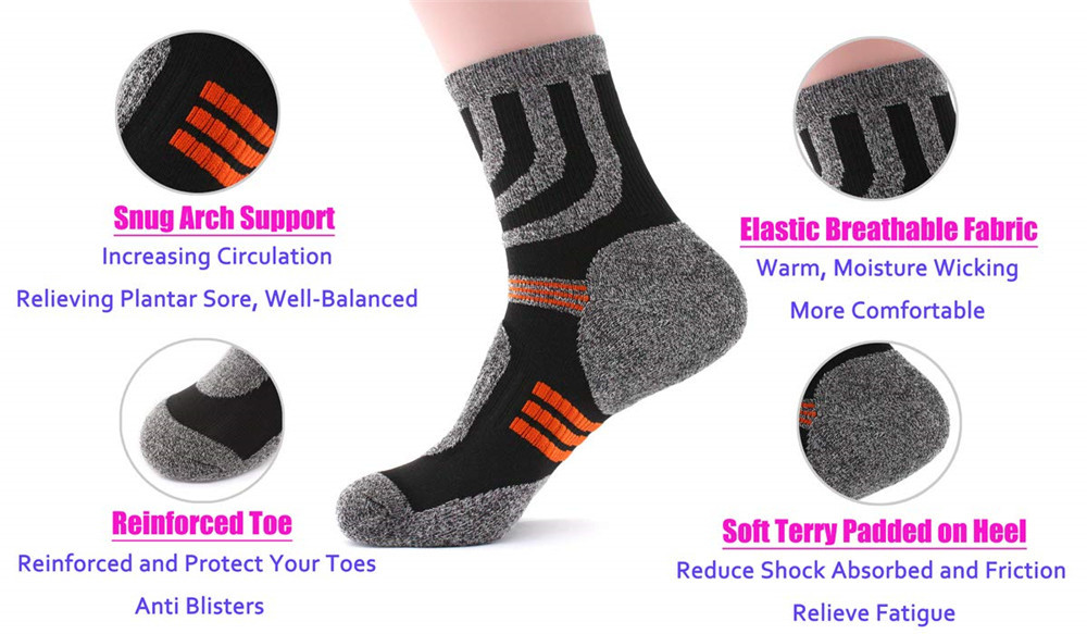5 par skarpet męskich przeciw  – Anti Blister Sock recenzja i cena
